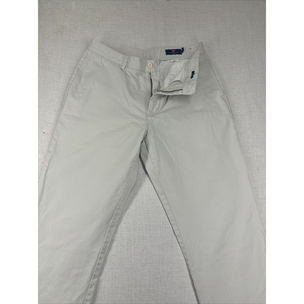 Vineyard Vines Classic Fit Club Pants‎ Mens 35x32 Cotton Chino Golf Beige